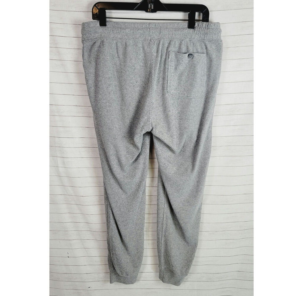 Faherty Whitewater Sweatpant In Grey Shell Loop, Sz Medium - Picture 7 of 16